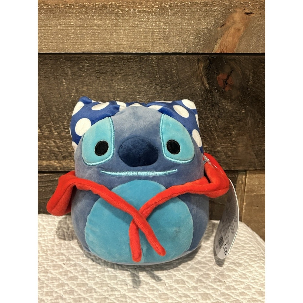 Squishmallows Disney Lilo And Stitch Laundry Stitch Plush Figure‎ 7" NEW